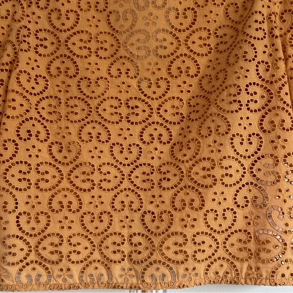 SANDRO LIVIO BRODERIE ANGLAISE TOP SIZE MEDIUM